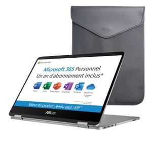 Vente PC Portable ASUS VivoBook Flip convertible tactile TP401MA-BZ078TS - 14'' HD - Pentium N5000 - RAM 4Go - Stockage 64Go- W10 Home S+ Office+ étui pas cher Vente PC Portable ASUS VivoBook Flip convertible tactile TP401MA-BZ078TS - 14'' HD - Pentium N5000 - RAM 4Go - Stockage 64Go- W10 Home S+ Office+ étui pas cher