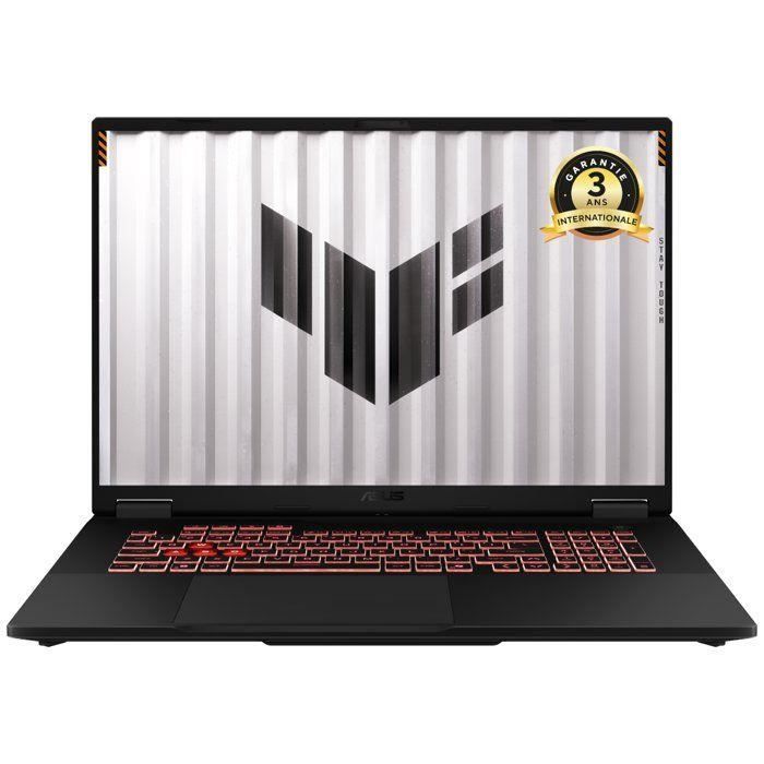 Asus Tuf Gaming A18 : Sans Windows - 18.0 Wqxga 240Hz - Rtx 5070 8Go - AMD Ryzen 7 260 - Ram 32Go - 1To SSD