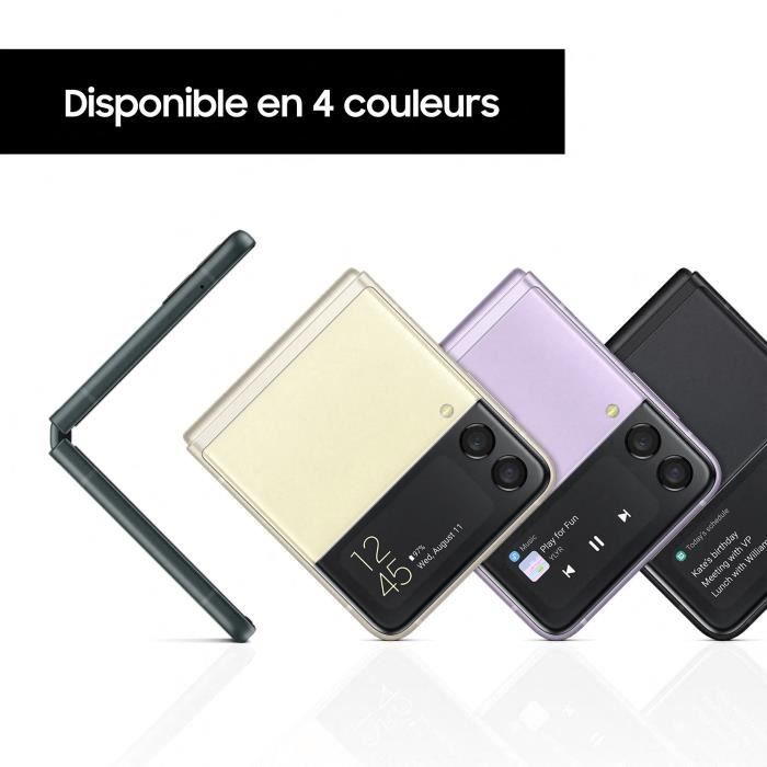 Galaxy z flip3 ホワイト Galaxy Z Flip3 128 Go blanc reconditionné