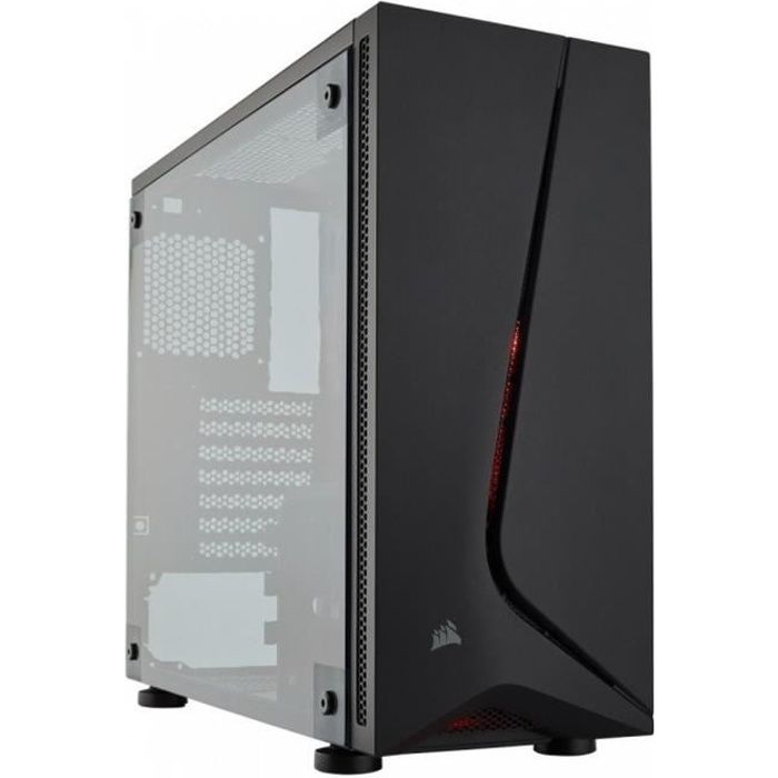 CORSAIR Boitier PC Carbide Spec 05 - Moyen Tour - Noir - Fenêtre Plexiglass  (CC-9011138-WW) - Cdiscount Informatique