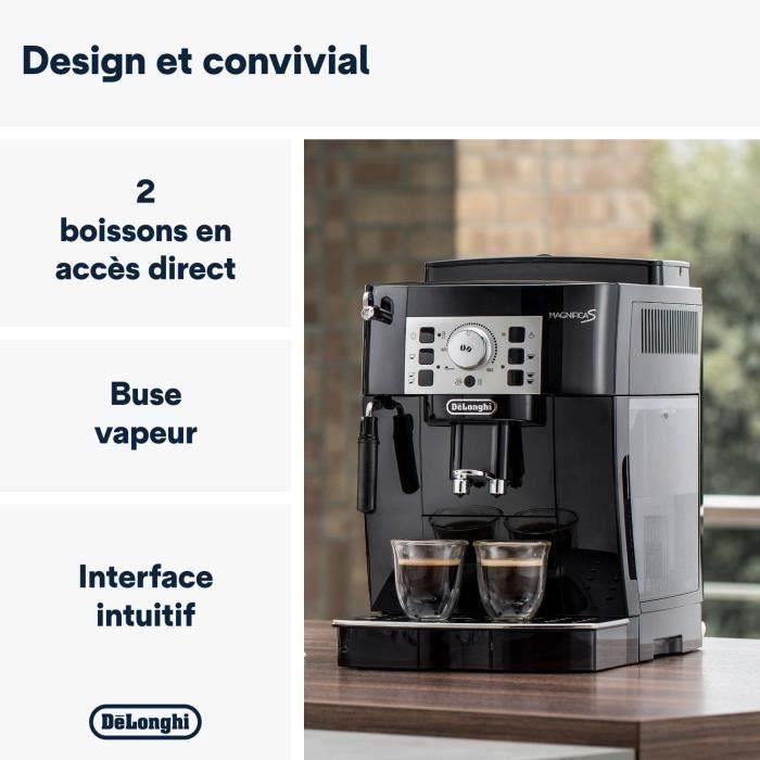 Expresso broyeur DELONGHI Magnifica S Smart FEB2533.TB -Machine Café Grain