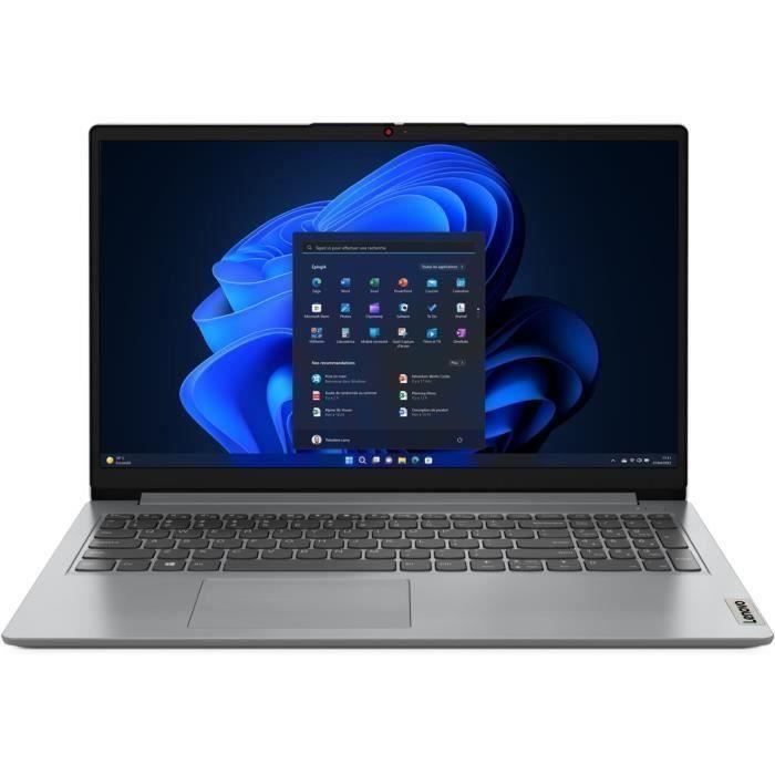 PC portable - Lenovo IdeaPad 1 - 15AMN7 - Windows 11 Home - 15,6" FHD - AMD Ryzen 3 7320U - AMD