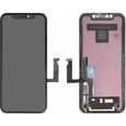Noir Pour iPhone XR vitre tactile + Ecran LCD + outils + film trempé-0