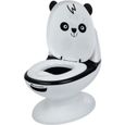 BEBECONFORT Mini toilette Panda, Pot avec bruit de chasse d'eau-0