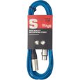 Stagg SMC3CBL Câble Microphone De Haute Qualité XLR-XLR Prise 3m-0