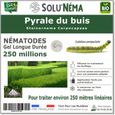 SOLUNEMA - Nématodes SC Contre la Chenille Pyrale du buis - 250 millions Steinernema Carpocapsae-0