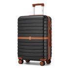 Kono Valise Moyenne Taille 68x46.5x26.5cm Rigide ABS+PC Valise de Voyage à roulettes Valises avec Serrure TSA, 4 Doubles Roues,