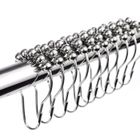 AISTUO Marchelec 12PCS Crochets Anneaux de Rideau de Douche en Acier Inoxydable Chromé