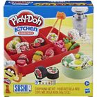 PLAYDOH PLAY-DOH - Kitchen Creations - Menu sushis pour enfants - 9 Pots de pâte atoxique