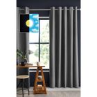 INTEX DECO rideau occultant 140 x 280 cm grande hauteur Obscure Anthracite