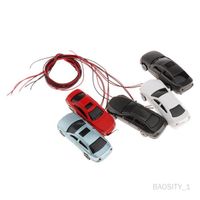 Modèles réduits de voitures en plastique HO Scale 1:87 - Blanc - Mixte