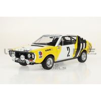 Voiture Miniature de Collection - SOLIDO 1/18 - RENAULT 17 - Rallye de Pologne 1976 - Yellow / White - 1803702