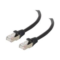 C2G 3ft Cat5e Snagless Shielded (STP) Ethernet Network Patch Cable Black Cordon de raccordement RJ-45 (M) pour RJ-45 (M) 91 cm…