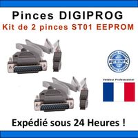 Kit de 2 Pinces ST01 pour DIGIPROG - EEPROM DIGIPROG ST01 PRO CLIPS - TACHO PRO