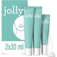 LOT DE 5 - Jolly Crème Dépilatoire Visage Pour Femme, 40ml