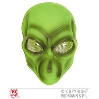 Masque Alien - WIDMANN - pour Homme - Couleur principale Vert