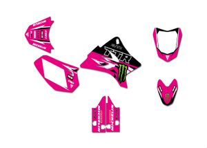 Kit Déco Motocross - YAMAHA - TTR 230 - 2DR5 - GREY - 2D Racing - Kits