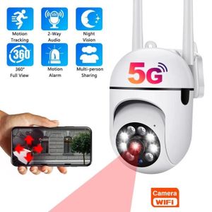CAMÉSCOPE NUMÉRIQUE PRISE AMÉRICAINE-Mini caméra de surveillance IP Wi