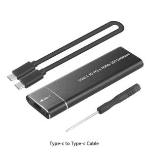 KONYEAD Boîtier NVMe 40 Gbit/s, compatible avec M1 Pro/Max/M2 Mac, prend en  charge les SSD M.2 de 8 To, compatible Thunderbolt 4/3 USB