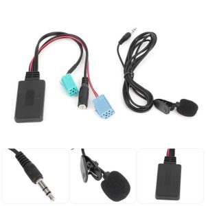 O Input Adapter Cable-Duokon AUX Input Adapter Cable 3.5mm Jack Audio Cord Fit for Renault Clio Megane Kangoo Espace Twingo 
