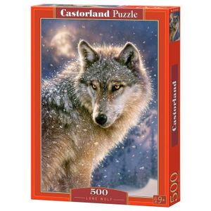 PUZZLE Puzzle Loup - Puzzles Classiques - 500 Pièces - Bl