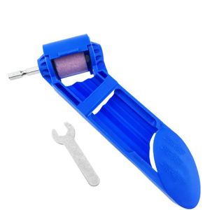 MEULEUSE Bleu - Affûteuse de forets Portable 2-12.5mm, meule en corindon pour meuleuse, outils pour affûteur de forets