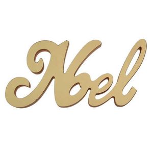 Lettres décoratives en bois MDF - 15 cm de hauteur
