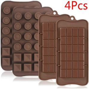 Fleymu Lettres Chiffres Silicone Moulle Moule Chocolat Bonbons