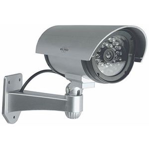 Elro CS11D Caméra de surveillance factice en métal avec LED clignotante 
