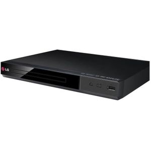 LECTEUR DVD Lecteur DVD de table LG DP132 - Noir - USB, DivX, 