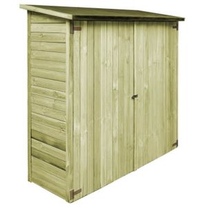 Homgeek Abri De Jardin En Bois De Jardin Cabane A Outils Rangement Abri De Rangement Pour Terrasse 88 X 76 X 175 Cm Achat Vente Abri Jardin Chalet Abri