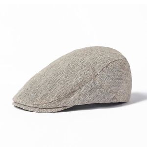 Béret Homme En Laine Fabriqué En Italie - Taille 55 - Couleur Rouille - Neuf Avec étiquettes