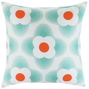 POTIRON Coussin BLUMEN - Déhoussable - 40x40cm