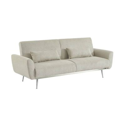 Miliboo Canapé Convertible scandinave 3 Places Jaune Moutarde Senso – Shop Planète Déco