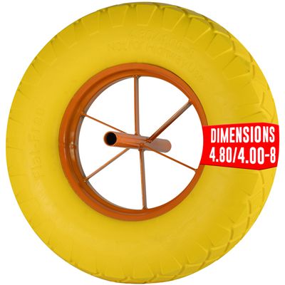 4 x Roue en polyuréthane 260 mm 3.00-4 palier lisse SUPROD, noir/bl, 53,90 4 x Roue en polyuréthane 260 mm 3.00-4 palier lisse SUPROD, noir/bl, 53,90