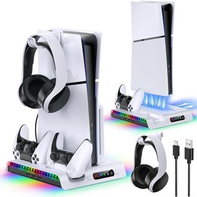 Ventilateur De Refroidissement Externe Pour PS5 - Neuf Sous Blister, Contrôle De Température, Origine Chine