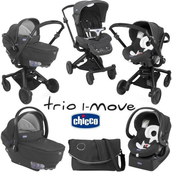 CHICCO Poussette Combin e Trio I Move Anthracite Cdiscount