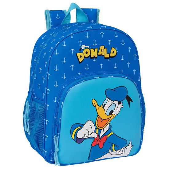 Sac à Dos Scolaire Real Madrid 1ère Équipe 24/25 - Adaptable Chariot Enfant Confortable