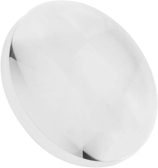 Shanrya Optics Lentille convexe en verre convexe d'environ 60 mm pour télescopes pour lampes de coucher de soleil pour l'extérieur pour loupes