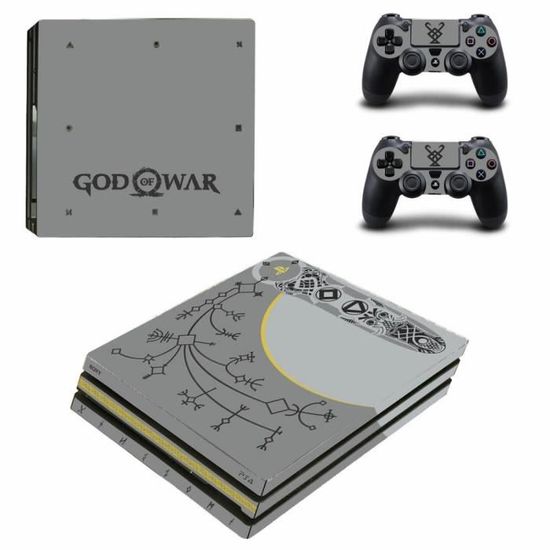 Skin / Décalcomanie Pour PS4 Pro - Tatouage Squelette Motard Pleine Lune (Itsaskin)