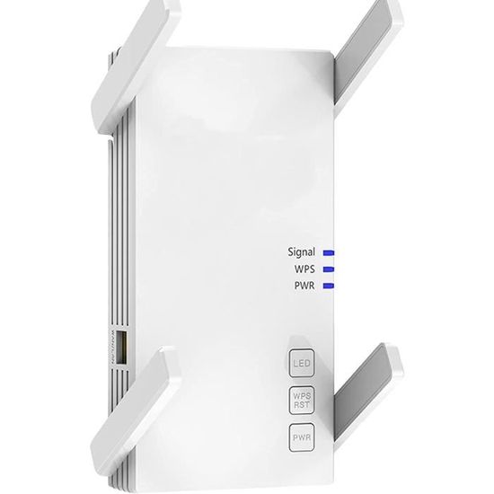 2021 Booster WiFi et Amplificateur de Signal, Prolongateur de Portée WiFi 2100 Mbps, Couverture