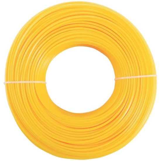 LERAVA® Fil Debroussailleuse 2.4mm Renforce - ⌀2,4mm X 15 M - Fil Coupe