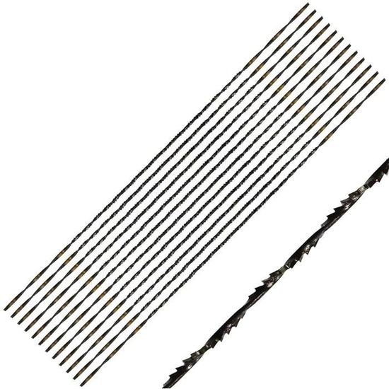 Lames De Scie à Chantourner PRODIAMANT - Taille 7 - Pour Bois Et Plastique - Lot De 12 - Made In Germany