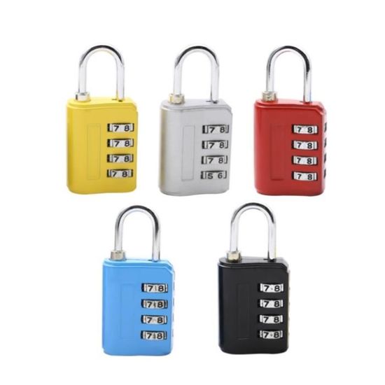 Cadenas TSA à Combinaison 3 Chiffres - Alliage De Zinc, 9.5x2.6 Cm - Pour Valises Et Bagages De Voyage