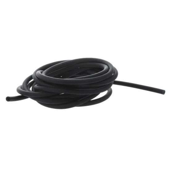 Tube élastique Latex 5 Mm X 2 Mm X 5 M – Pour Fronde, Catapulte, Remplacement – Noir, Naturel