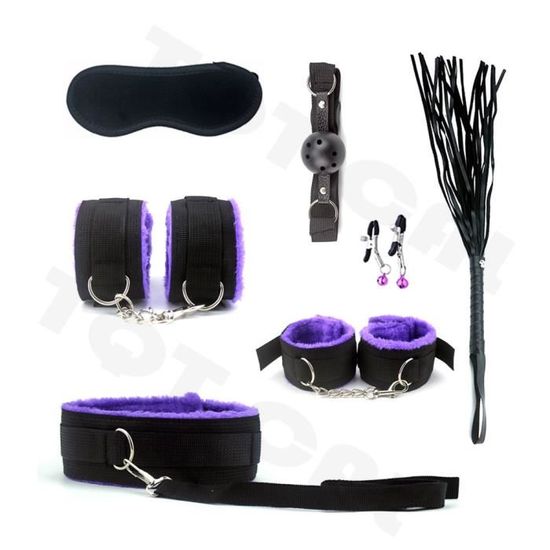 Accessoires BDSM (7 Pièces) (Coloris Violet)