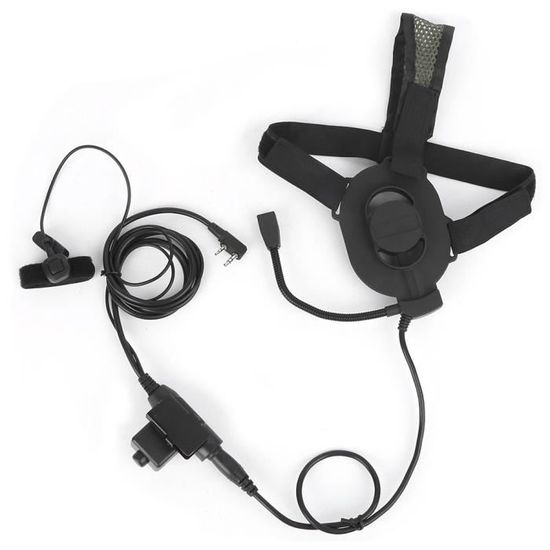 Casque Micro Tactique U94 Avec PTT - Compatible Motorola CP200, Neuf Sous Emballage