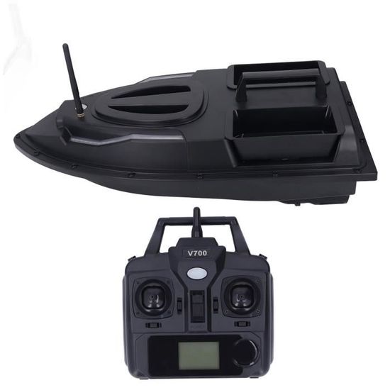 Bateau Appât Télécommandé Avec Sondeur GPS - Portée 600m, Capacité 8kg - Pour La Pêche En Mer Ou Lac