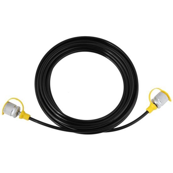 Tuyau Test Pression Hydraulique 2m - Renforcé Fibre - 64Mpa - Compatible M16 Et BSP1/4