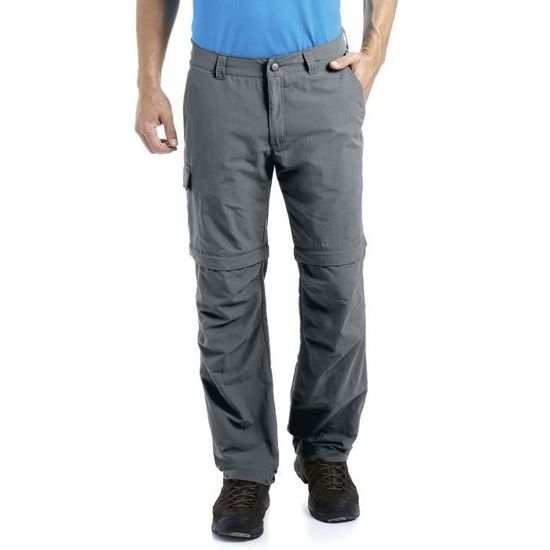Pantalon zippé Regatta Leesville III - Pantalon zippé homme - Sable